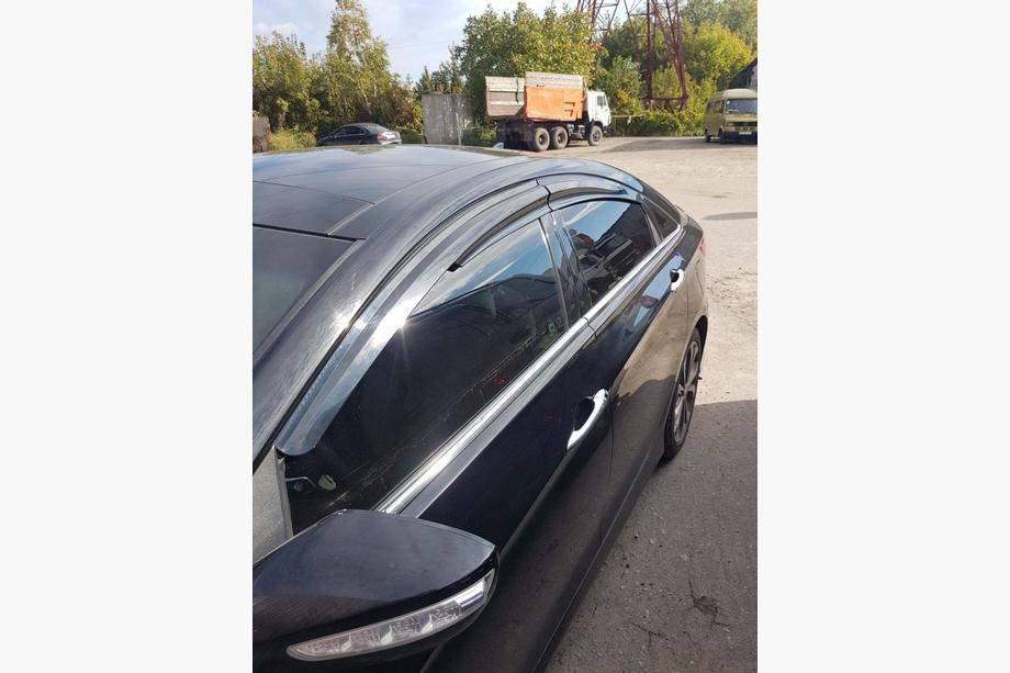 Hyundai Sonata YF 2010–2014 Ofuky oken (4 ks, Sunplex Sport) Fotografie 3