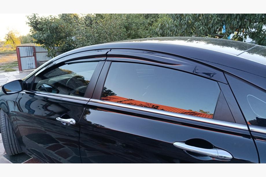 Hyundai Sonata YF 2010–2014 Ofuky oken (4 ks, Sunplex Sport) Fotografie 8