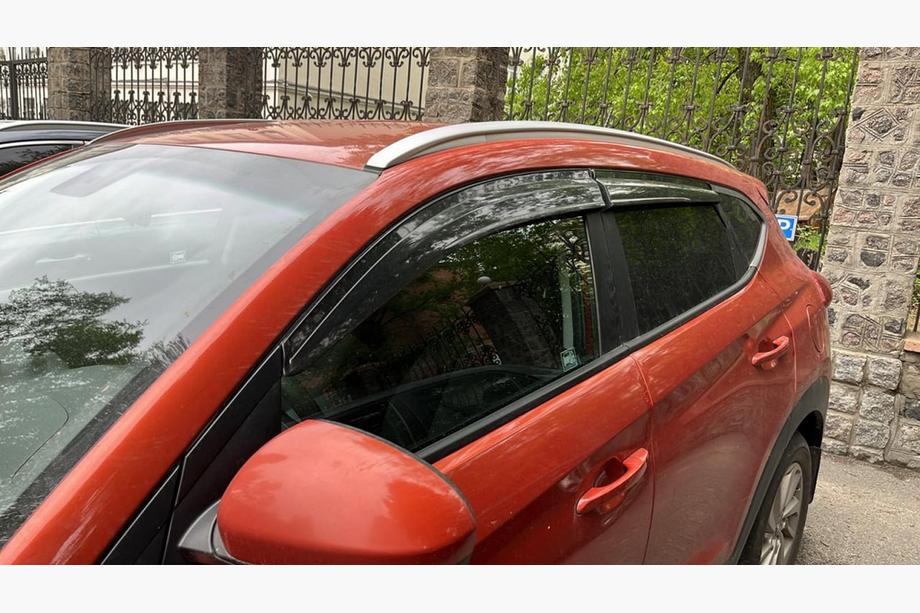 Hyundai Tucson TL 2016–2021 Ofuky oken (4 ks, Sunplex Sport) Image