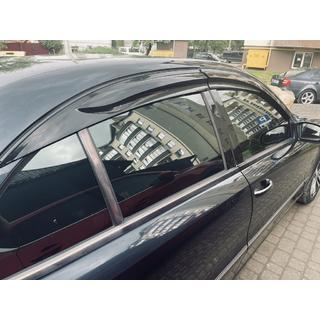 Okenní deflektory SD (4 ks, Sunplex Sport) Mercedes E-сlass W211 2002–2009 fotografie 2
