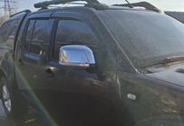 Nissan Navara 2006–2015 Ofuky oken (4 ks, Sunplex Sport) fotografie 7