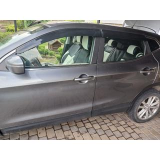 Ofuky oken (4 ks, Sunplex Sport) Nissan Qashqai 2014–2021 fotografie 1