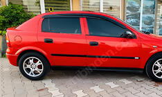 Opel Astra G Classic 1998–2012 Ofuky oken SD/HB (4 ks, Sunplex Sport) fotografie 4