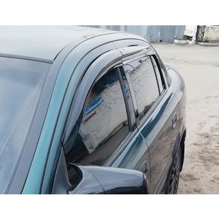Ofuky oken SD/HB (4 ks, Sunplex Sport) Opel Astra G Classic 1998–2012 fotografie 2