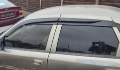 Opel Vectra B 1995–2002 Okenní deflektory SD (4 ks, Sunplex Sport) fotografie 1