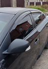 Renault Fluence 2009–2016 Ofuky oken (4 ks, Sunplex Sport) fotografie 5