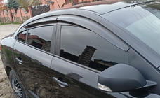 Renault Fluence 2009–2016 Ofuky oken (4 ks, Sunplex Sport) fotografie 1