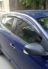 Renault Megane III 2009–2016 Deflektory oken HB (4 ks, Sunplex Sport) fotografie 5