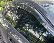 Renault Megane III 2009–2016 Deflektory oken HB (4 ks, Sunplex Sport) fotografie 4