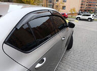 Skoda Octavia III A7 2013–2019 Ofuky oken LiftBack (4 ks, Sunplex Sport) fotografie 4