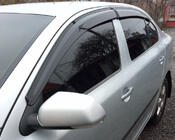 Skoda Octavia III A7 2013–2019 Ofuky oken LiftBack (4 ks, Sunplex Sport) fotografie 5