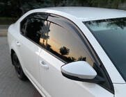 Skoda Octavia III A7 2013–2019 Ofuky oken LiftBack (4 ks, Sunplex Sport) fotografie 1