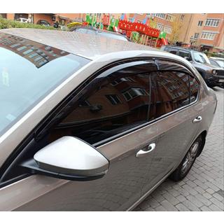 Ofuky oken LiftBack (4 ks, Sunplex Sport) Skoda Octavia III A7 2013–2019 fotografie 3
