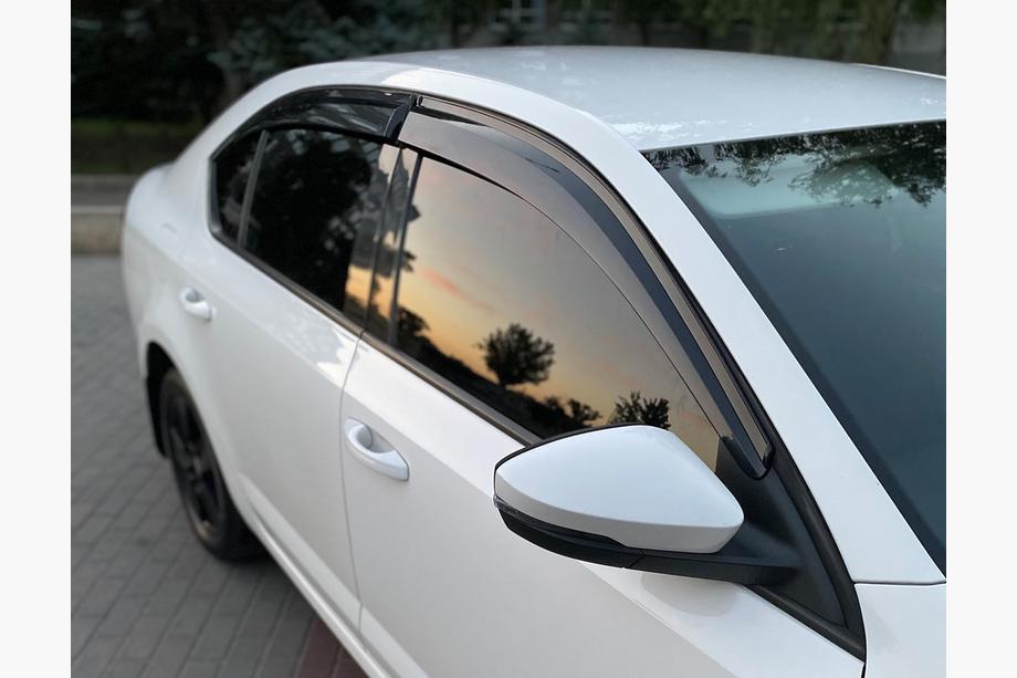 Skoda Octavia III A7 2013–2019 Ofuky oken LiftBack (4 ks, Sunplex Sport) Image
