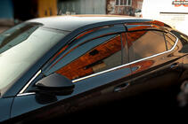 Skoda Superb 2015–2024 Okenní deflektory SD (4 ks, Sunplex Sport) fotografie 5