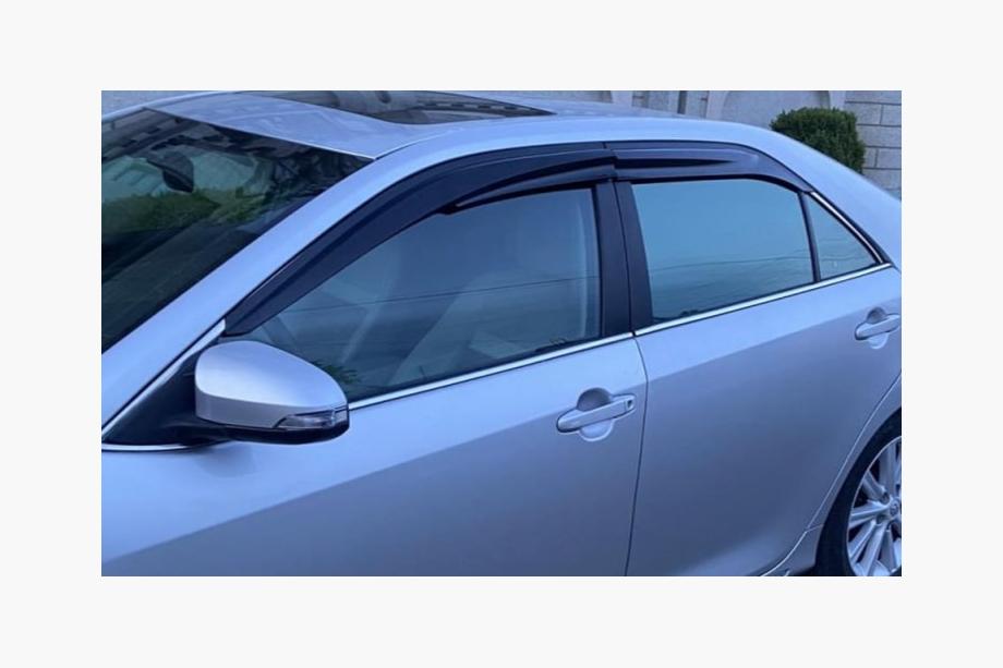 Toyota Camry 2011–2017 Okenní deflektory Sunplex Sport (2011-2017 EU / 2011-2014 USA, sada 4 ks) Image