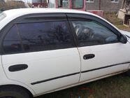 Toyota Corolla 1993–1998 Ofuky oken (4 ks, Sunplex Sport) fotografie 2