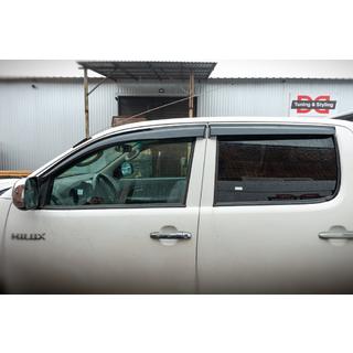 Ofuky oken (4 ks, Sunplex Sport) Toyota Hilux 2006–2015 fotografie 3