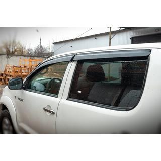Ofuky oken (4 ks, Sunplex Sport) Toyota Hilux 2006–2015 fotografie 2