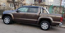 Volkswagen Amarok 2010–2022 Ofuky oken (4 ks, Sunplex Sport) fotografie 7