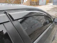 Volkswagen Passat B6 2006–2012 Okenní deflektory SD (4 ks, Sunplex Sport) fotografie 5
