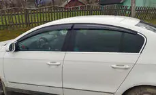 Volkswagen Passat B6 2006–2012 Okenní deflektory SD (4 ks, Sunplex Sport) fotografie 1