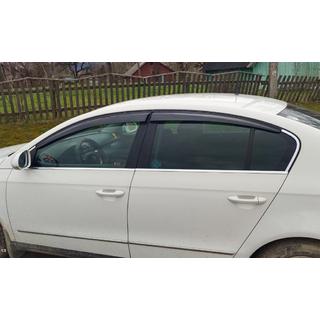 Okenní deflektory SD (4 ks, Sunplex Sport) Volkswagen Passat B6 2006–2012 fotografie 1