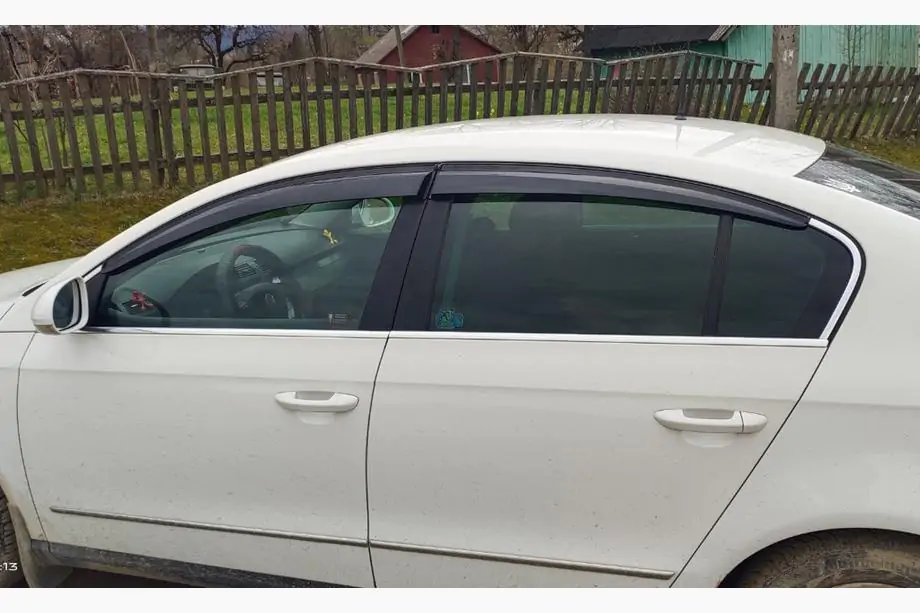 Volkswagen Passat B6 2006–2012 Okenní deflektory SD (4 ks, Sunplex Sport) Image