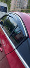 Chevrolet Cruze 2009–2015 Okenní deflektory s chromovanou lištou (4 ks, Sunplex Chrome) fotografie 3