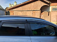 Opel Astra J 2009–2015 Ofuky oken chromové s lištou HB/SD (4 ks, Sunplex Chrome) fotografie 2