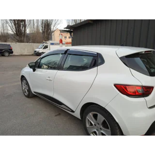 Okenní deflektory s chromovanou lištou (4 ks, Sunplex Chrome) fotografie 4