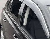 Volkswagen Golf 5 2003–2009 Okenní deflektory s chromovanou lištou (4 ks, Sunplex Chrome) fotografie 6