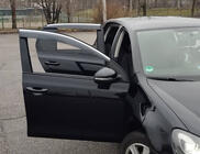 Volkswagen Golf 6 2008–2014 Ofuky oken s chromovou lištou HB (4 ks, Sunplex Chrome) fotografie 10