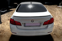 BMW řada 5 F10/F11 2010–2016 Lip spoiler Sunplex (pro F10, černý) fotografie 8