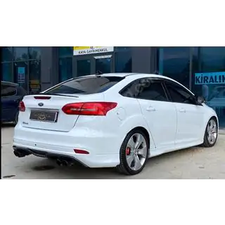Spojler Sedan LIP (Sunplex, černý) (107,2 cm * 5,5 cm) Ford Focus III 2011–2017 fotografie 2