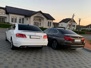 Mercedes E-Class W212 2009–2016 Lip spoiler (Sunplex, černý) (130,5 cm × 5,8 cm) fotografie 4