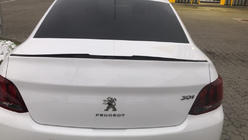 Peugeot 301 2012– Lip spoiler (Sunplex, černý) (118,5 cm × 5,5 cm) fotografie 5
