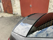 Peugeot 301 2012– Lip spoiler (Sunplex, černý) (118,5 cm × 5,5 cm) fotografie 1