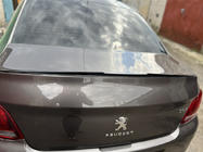 Peugeot 301 2012– Lip spoiler (Sunplex, černý) (118,5 cm × 5,5 cm) fotografie 2