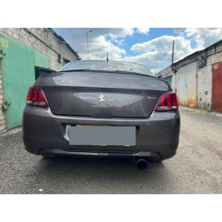Lip spoiler (Sunplex, černý) (118,5 cm × 5,5 cm) fotografie 4