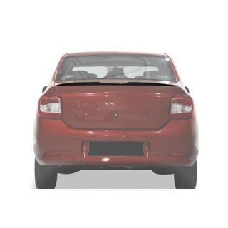 Lip spoiler (Sunplex, černý) (118,5 cm × 5,5 cm) Dacia Logan II 2013–2022 fotografie 3