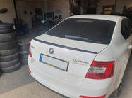 Skoda Octavia III A7 2013–2019 Lip spoiler (Sunplex, černý) (115,4 cm × 6 cm) fotografie 4