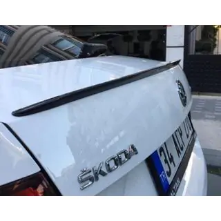 Lip spoiler (Sunplex, černý) (115,4 cm × 6 cm) Skoda Octavia III A7 2013–2019 fotografie 1