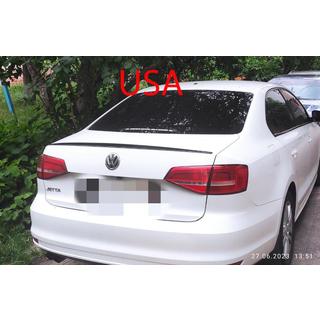 LIP spoiler (Sunplex, černý) (115,8 cm × 6,3 cm) Volkswagen Jetta 2011–2018 fotografie 2