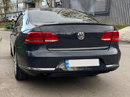 Volkswagen Passat B7 2012–2015 Lip spoiler (Sunplex, černý, pro EU) (115,8 cm × 6,3 cm) fotografie 5