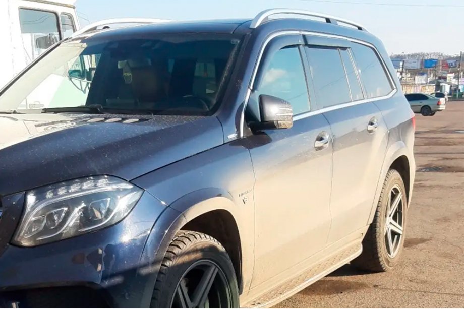 Mercedes GLE W167 2018– Deflektory oken s chromovanou lištou (4 ks, HIC) Image