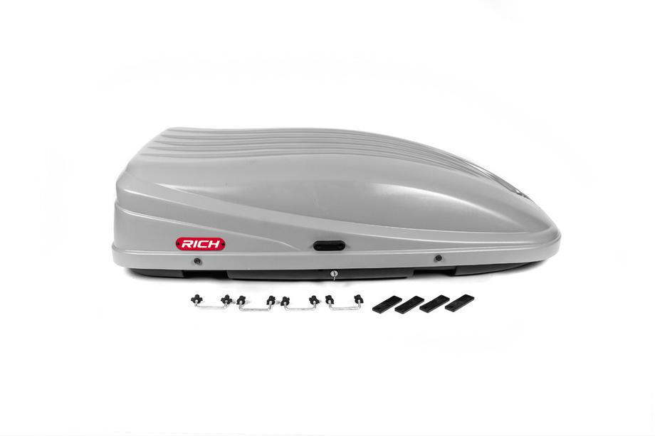 Střešní box RICH šedý matný (390 l) Image