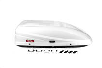 Střešní box RICH bílý lesk (390 l) fotografie 2