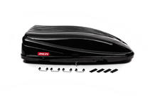 Střešní box RICH černý lesk (390 l) fotografie 2