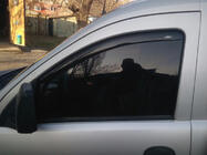Opel Combo 2002–2012 Okenní deflektory vkládací (2 ks, HIC) fotografie 3